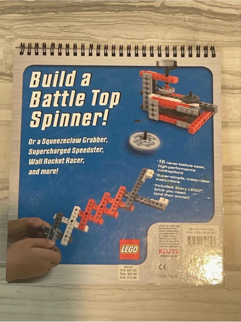2008 new never opened LEGO Crazy Action Contraptions Set - Red, Gray, Black - Picture 2 of 2